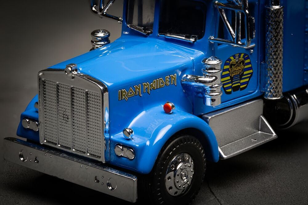 Corgi CC55704 Heavy Metal Iron Maiden, Powerslave Lorries and Trucks, Blue