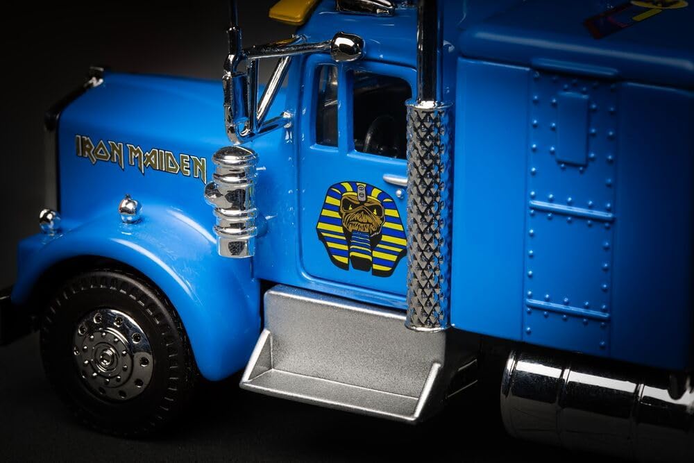Corgi CC55704 Heavy Metal Iron Maiden, Powerslave Lorries and Trucks, Blue