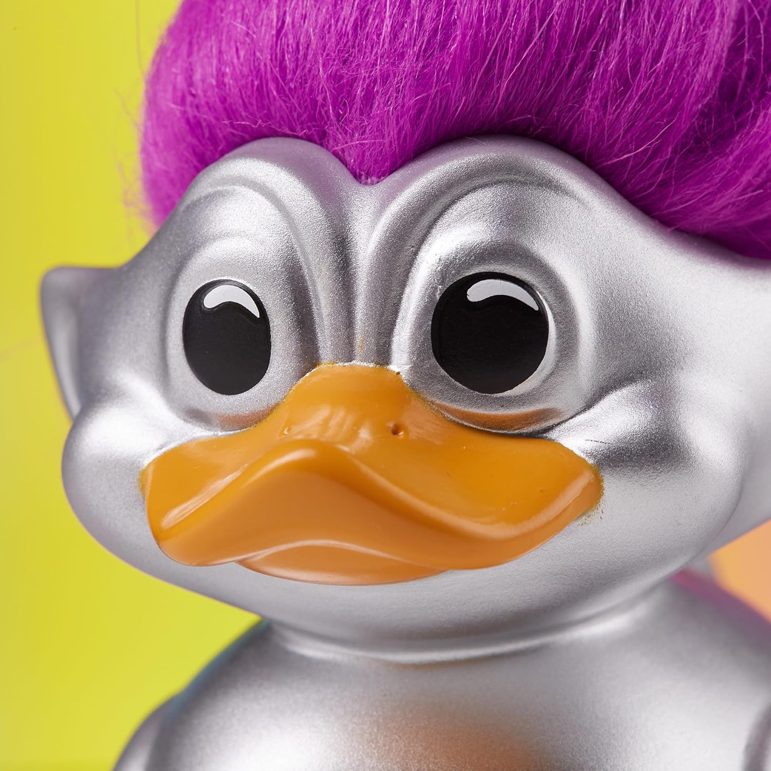 TUBBZ - Good Luck Trolls - Silver Troll with Purple Hair (1st Edition)