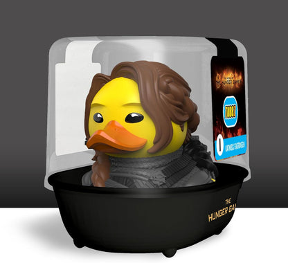 TUBBZ First Edition Katniss Everdeen Collectible Vinyl Rubber Duck Figure - Official The Hunger Games - Action TV, Film