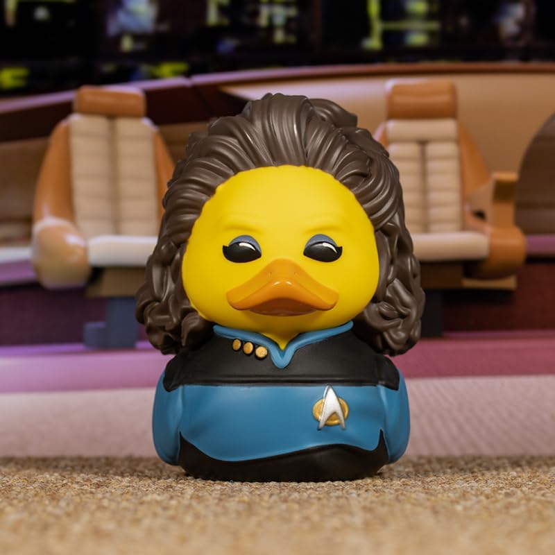 TUBBZ Boxed Edition Deanna Troi Collectible Vinyl Rubber Duck Figure - Official Star Trek Merchandise - Sci-Fi TV, Movies & Video Games