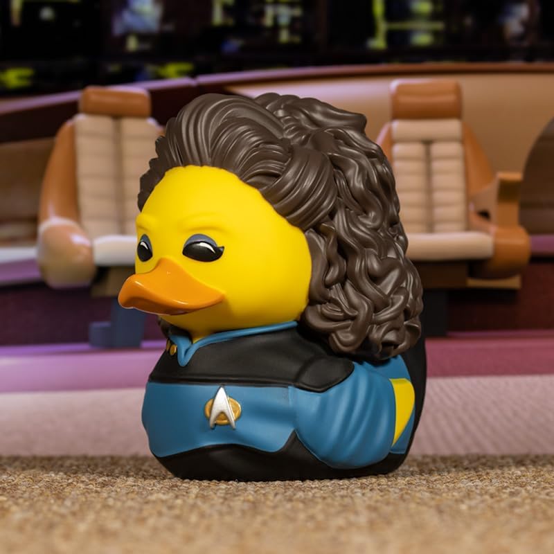 TUBBZ Boxed Edition Deanna Troi Collectible Vinyl Rubber Duck Figure - Official Star Trek Merchandise - Sci-Fi TV, Movies & Video Games