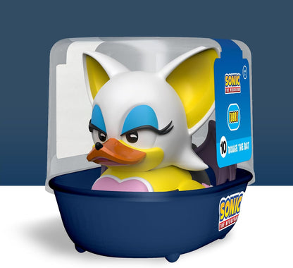 TUBBZ First Edition Rouge The Bat Collectible Vinyl Rubber Duck Figure - Official Sonic the Hedgehog Merchandise - SEGA Movies TV & Video Games