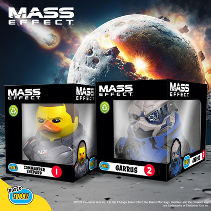 TUBBZ Erstausgabe: Mass Effect - Commander Shepard Männlich Ausgabe als Cosplaying-Gummiente Vinylfigur