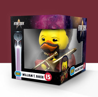 TUBBZ Boxed Edition William T. Riker Verzamelbare Vinyl Rubber Duck Figuur - Officiële Star Trek-merchandise - TV, films en videogames
