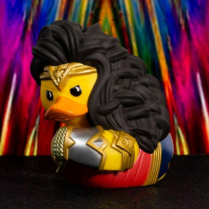 TUBBZ Boxed Edition Wonder Woman Collectible Vinyl Rubber Duck Figure - Official DC Comics Merchandise - Comics, TV, Movies & Video Games