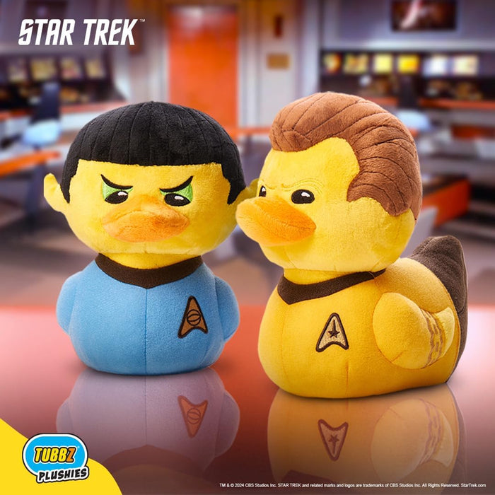 TUBBZ Plush: Star Trek - Spock Cosplaying Rubber Duck Soft Plush Collectible Toy