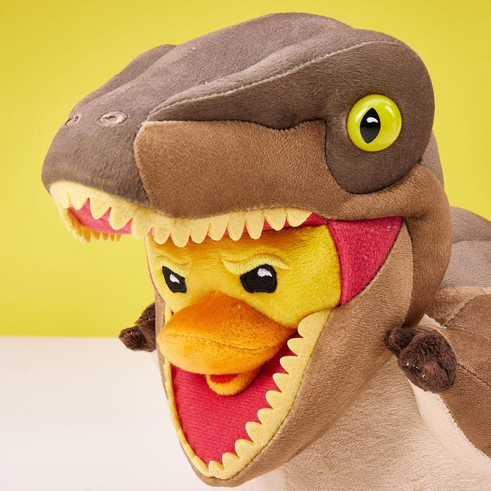 TUBBZ Plush: Jurassic Park - Velociraptor Cosplaying Rubber Duck Soft Plush Collectible Toy
