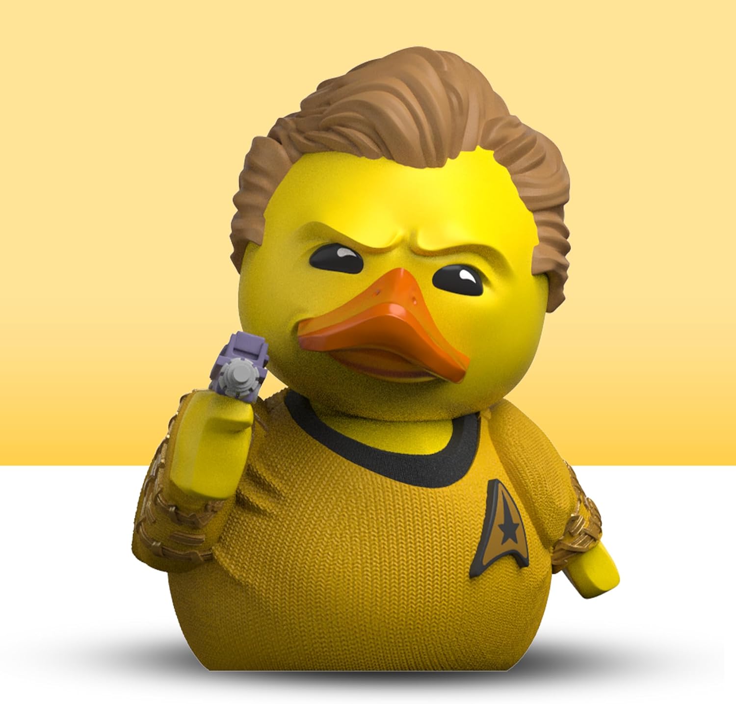 TUBBZ Kleine James T. Kirk Sammelbare Vinyl-Gummientenfigur - Offizielles Star Trek Merchandise - Sci-Fi Fernseher, Filme & Videospiele
