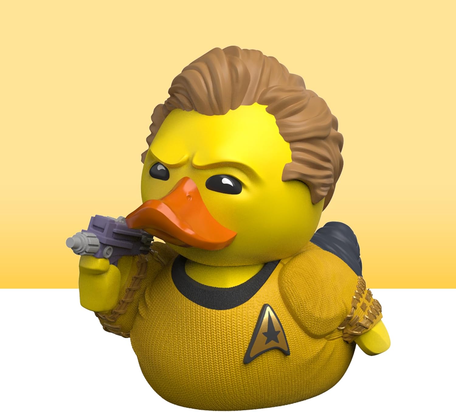 TUBBZ Kleine James T. Kirk Sammelbare Vinyl-Gummientenfigur - Offizielles Star Trek Merchandise - Sci-Fi Fernseher, Filme & Videospiele