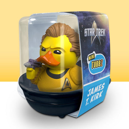 TUBBZ Kleine James T. Kirk Sammelbare Vinyl-Gummientenfigur - Offizielles Star Trek Merchandise - Sci-Fi Fernseher, Filme & Videospiele