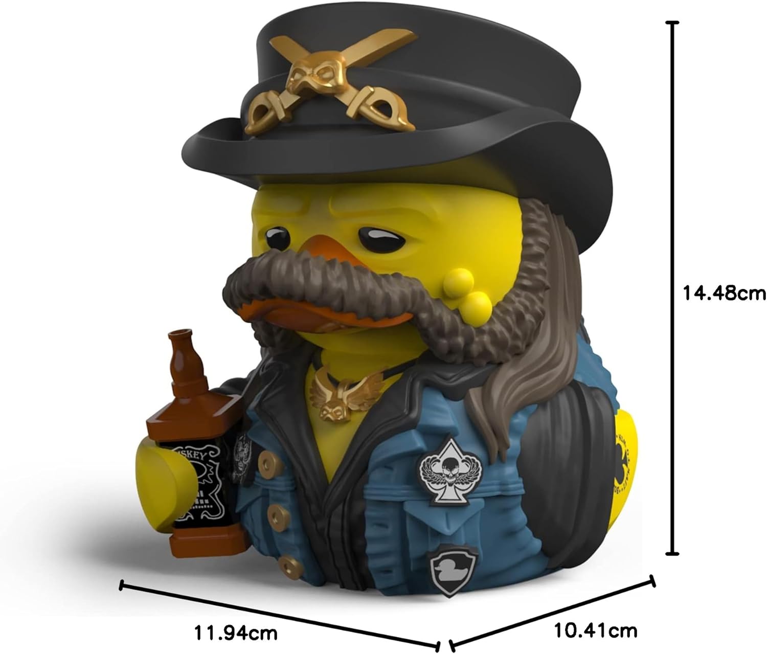 TUBBZ Boxed Edition Lemmy Collectible Vinyl Rubber Duck Figure - Official Motorhead Merchandise - Music