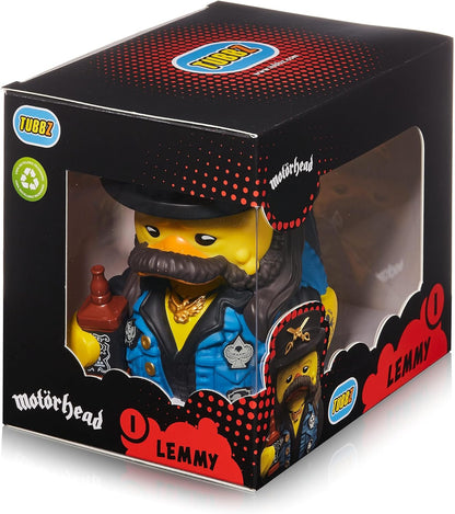TUBBZ Boxed Edition Lemmy Collectible Vinyl Rubber Duck Figure - Official Motorhead Merchandise - Music