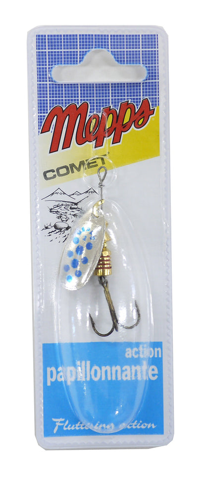 Mepps Mepps Comet Blue Dot Silver Size 2