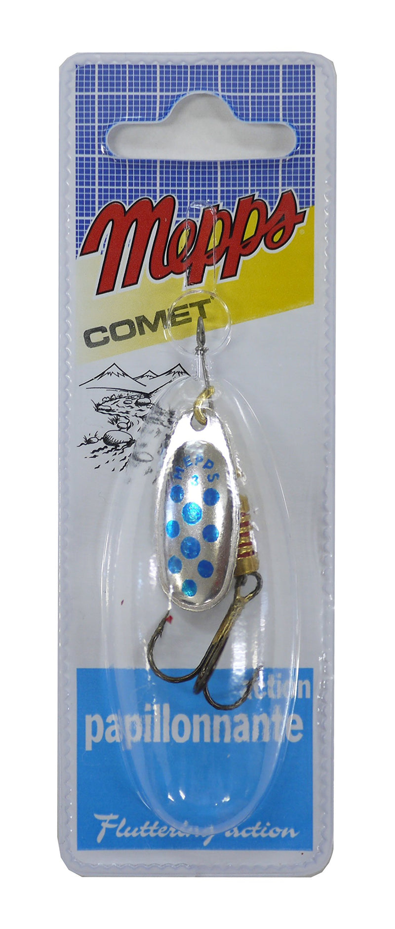 Mepps Mepps Comet Blue Dot Silver Size 3