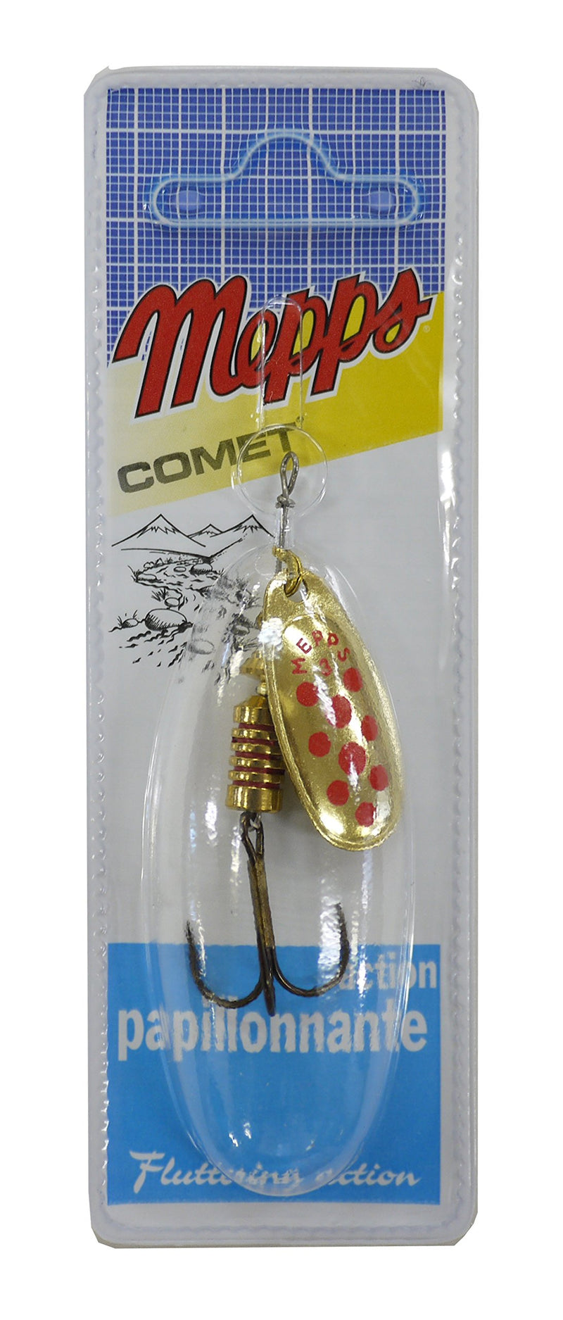 Mepps Mepps Comet Red Dot Gold Size 3
