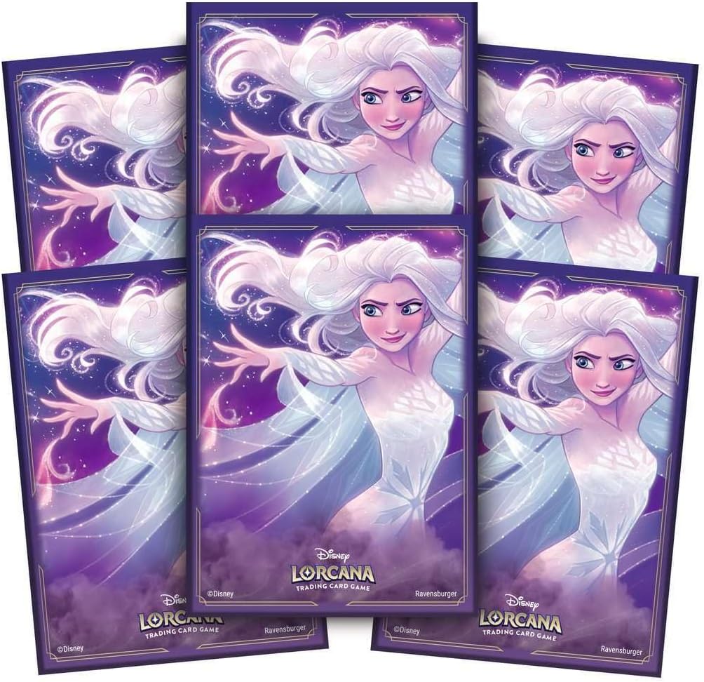 Ravensburger Disney Lorcana: Premier Capítulo - Juego de cartas coleccionables, accesorio para tarjetas Elsa a partir de 8 años, multilingüe