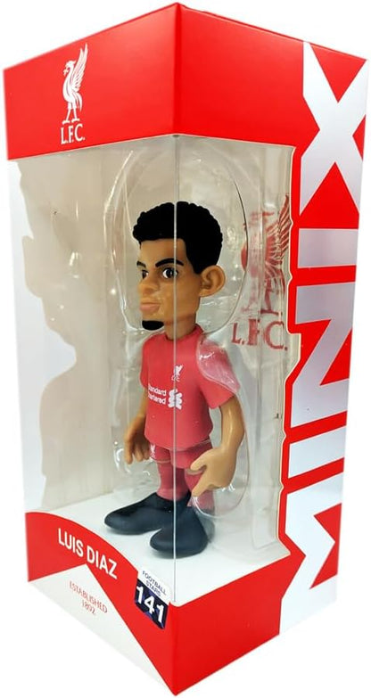 MINIX - Football Stars #141 - Liverpool - Luis Díaz 23 - Collectible Figure 12 cm