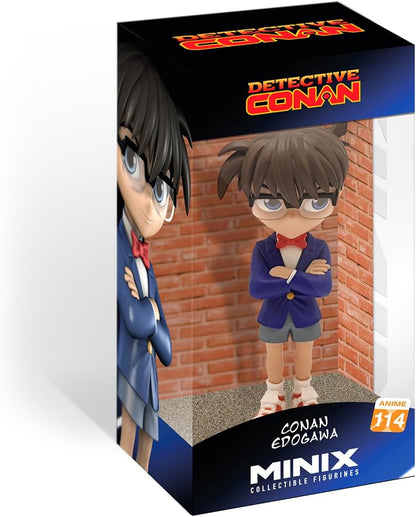 MINIX Bandai Detective Conan Model | Collectable Conan Edogawa Figure | Bandai Manga And Anime Toys Range | Collect Your Favourite Detective Conan Figures For An Anime Merchandise Collection
