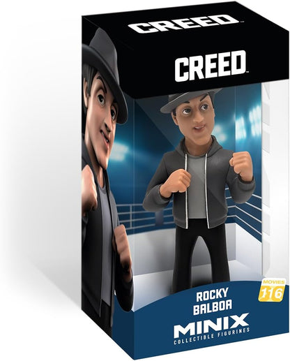 MINIX Bandai Rocky Creed Model | Collectable Rocky Figure From Creed Film | Bandai Rocky Toys Range | Collect Your Favourite Rocky Figures From The Movies | Rocky Movie Merchandise