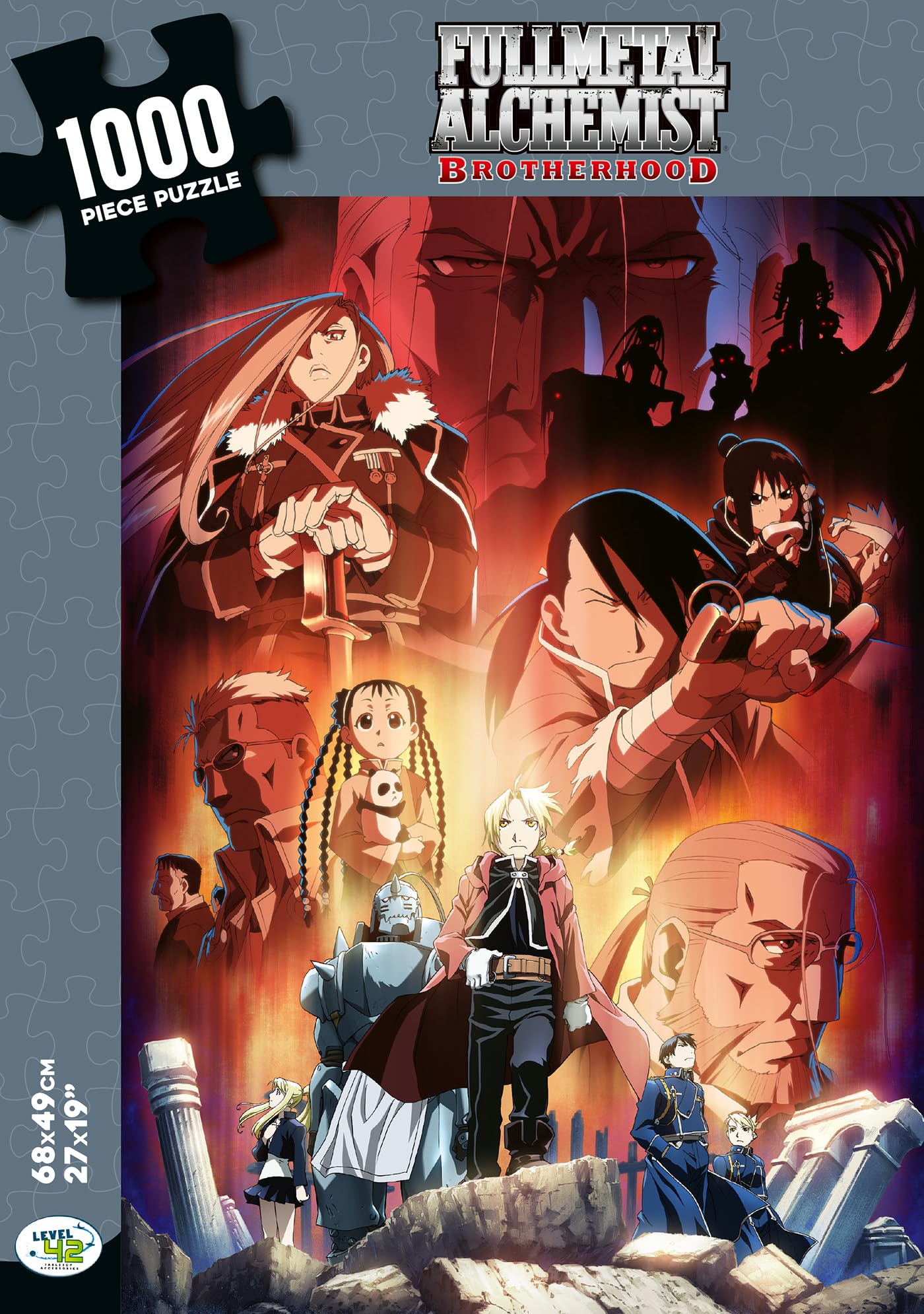 Fullmetal Alchemist Brotherhood puzzle 1000 pièces