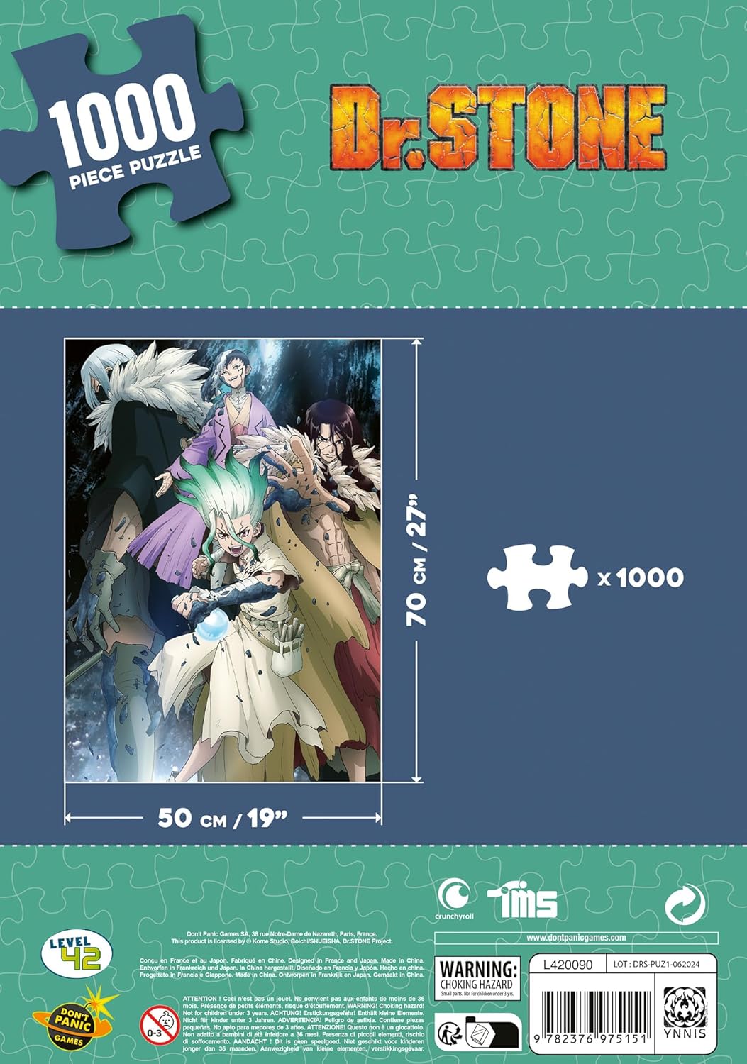 Dr. Stone puzzle 1000 pièces