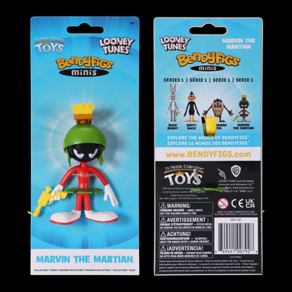 The Noble Collection Marvin The Martian Mini Bendyfig