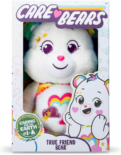 Care Bears True Friend Bear, Cuddly Toys for Children, Cute cuddly teddy bear, Collection Suitable for Girls and Boys Ages 4+