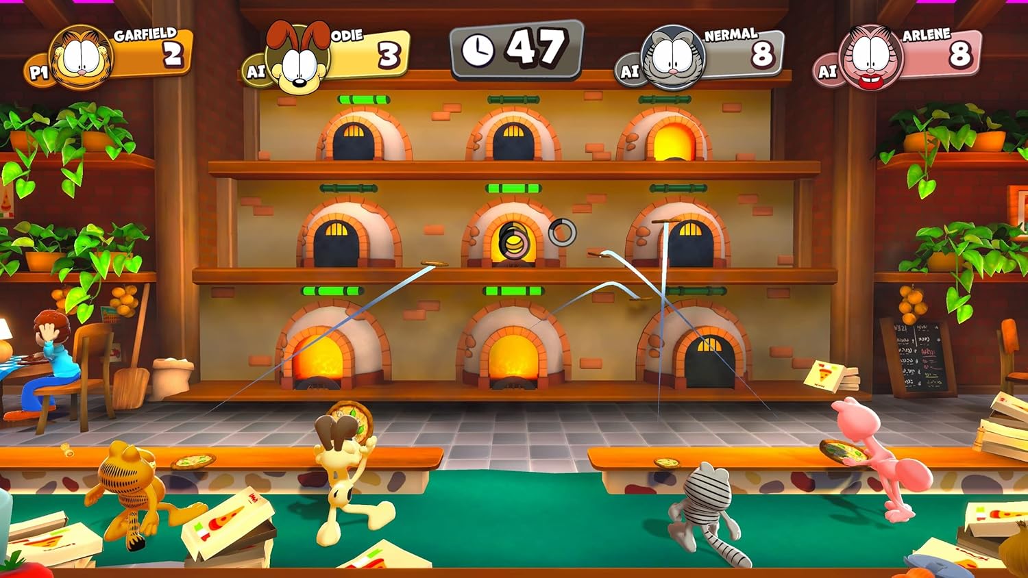 Garfield Lasagna Party (Switch Code-in-Box