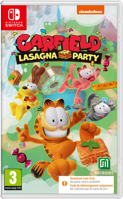 Garfield Lasagna Party (Switch Code-in-Box