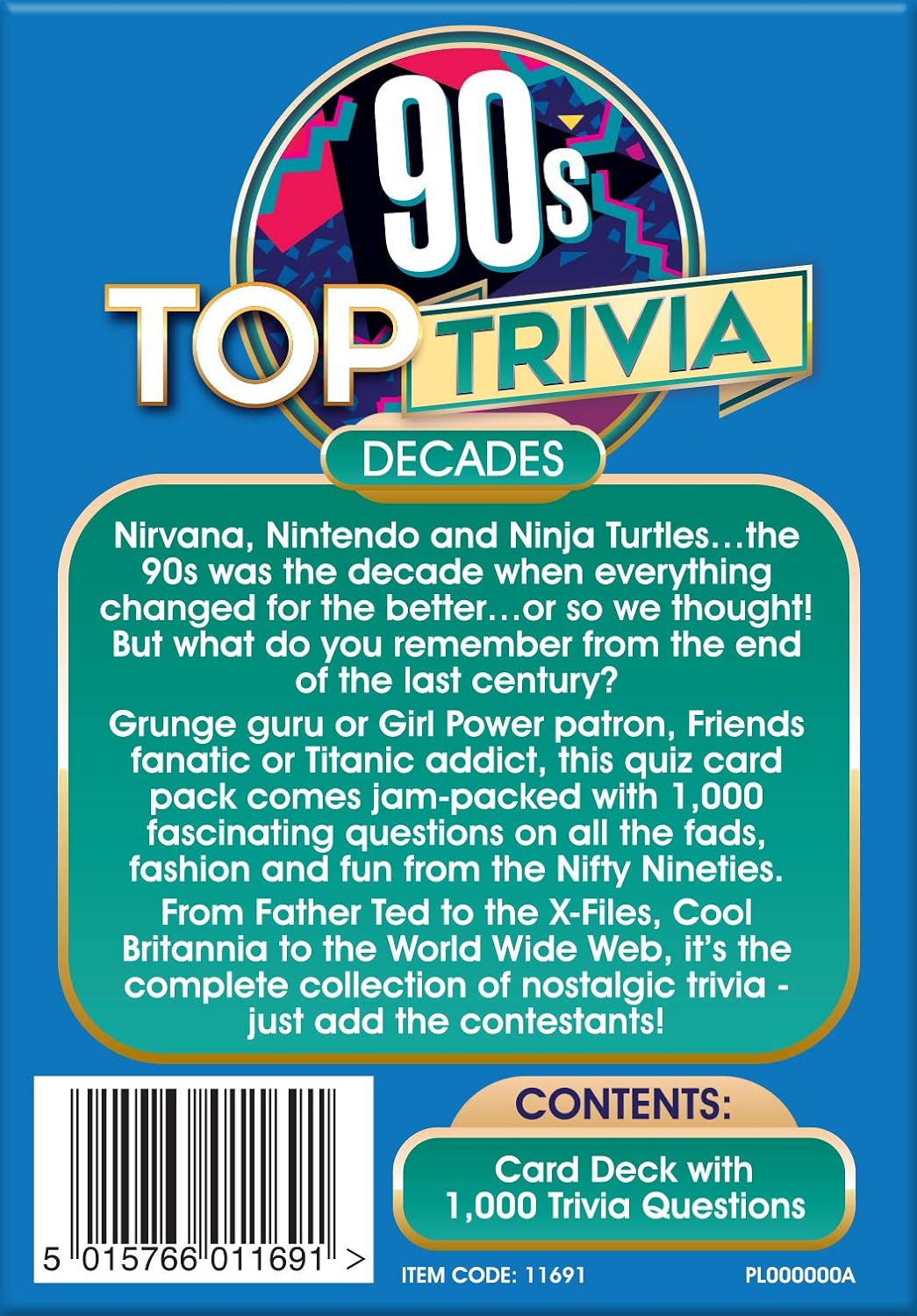 Cheatwell Games Top Trivia 90s