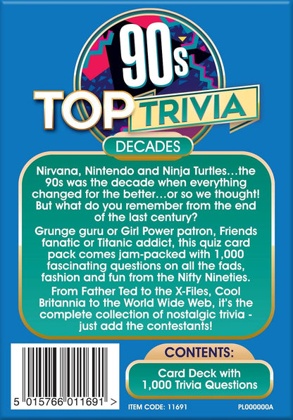 Cheatwell Games Top Trivia 90s