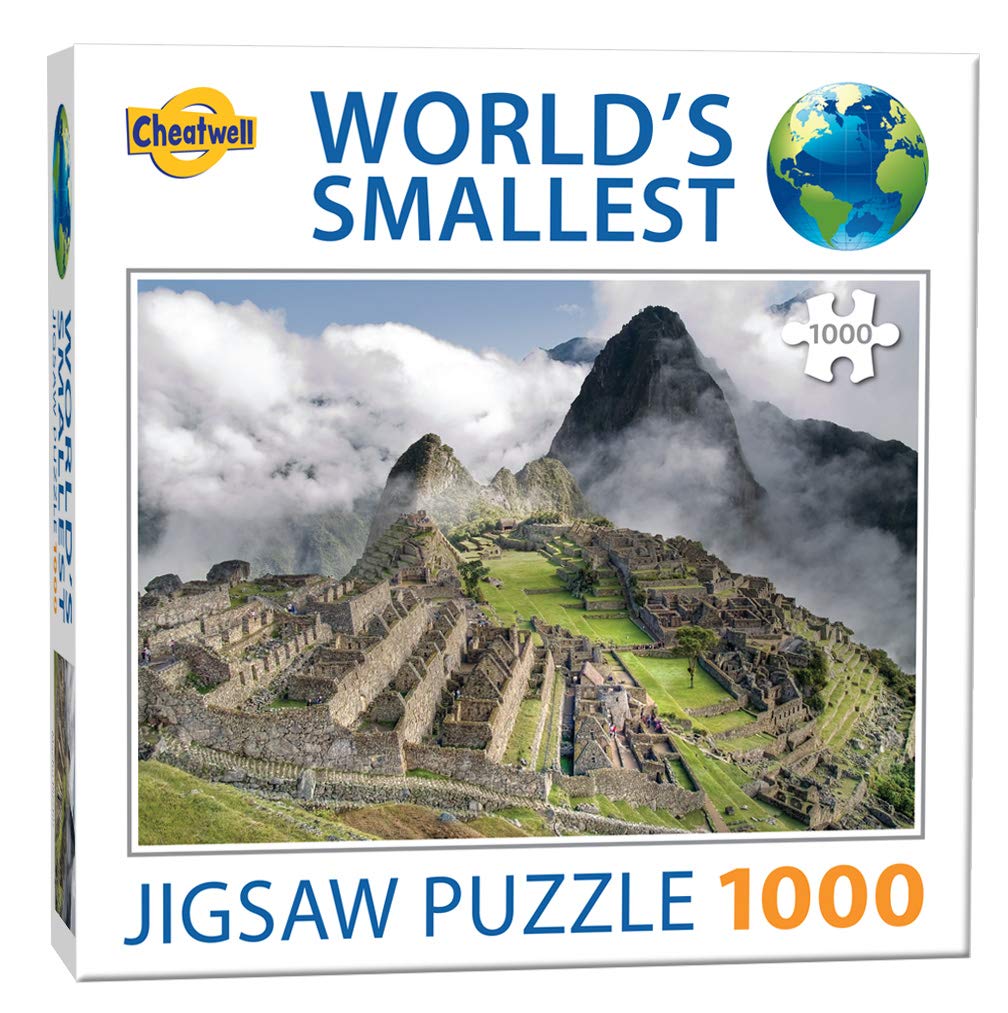 cheatwell Games 13916 World's Smallest 1000 Piece Jigsaw Puzzle
