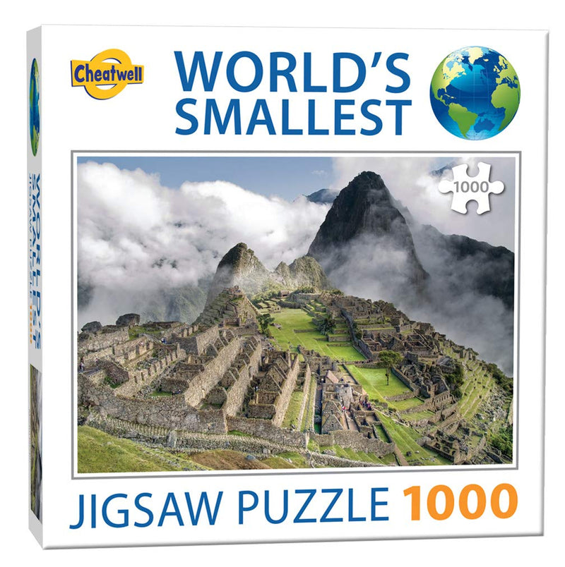 cheatwell Games 13916 World's Smallest 1000 Piece Jigsaw Puzzle