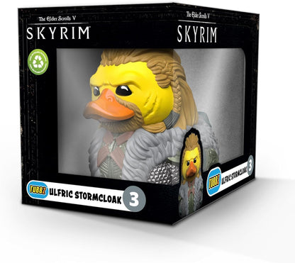 TUBBZ Boxed Edition Ulfric Stormcloak Collectible Vinyl Rubber Duck Figuur - Officiële Skyrim Merchandise - Fantasy Video Games