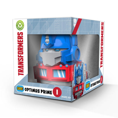 TUBBZ Boxed Edition Optimus Prime Collectible Vinyl Rubber Duck Figuur - Officiële Transformers Merchandise - Sci-Fi films, tv en videogames
