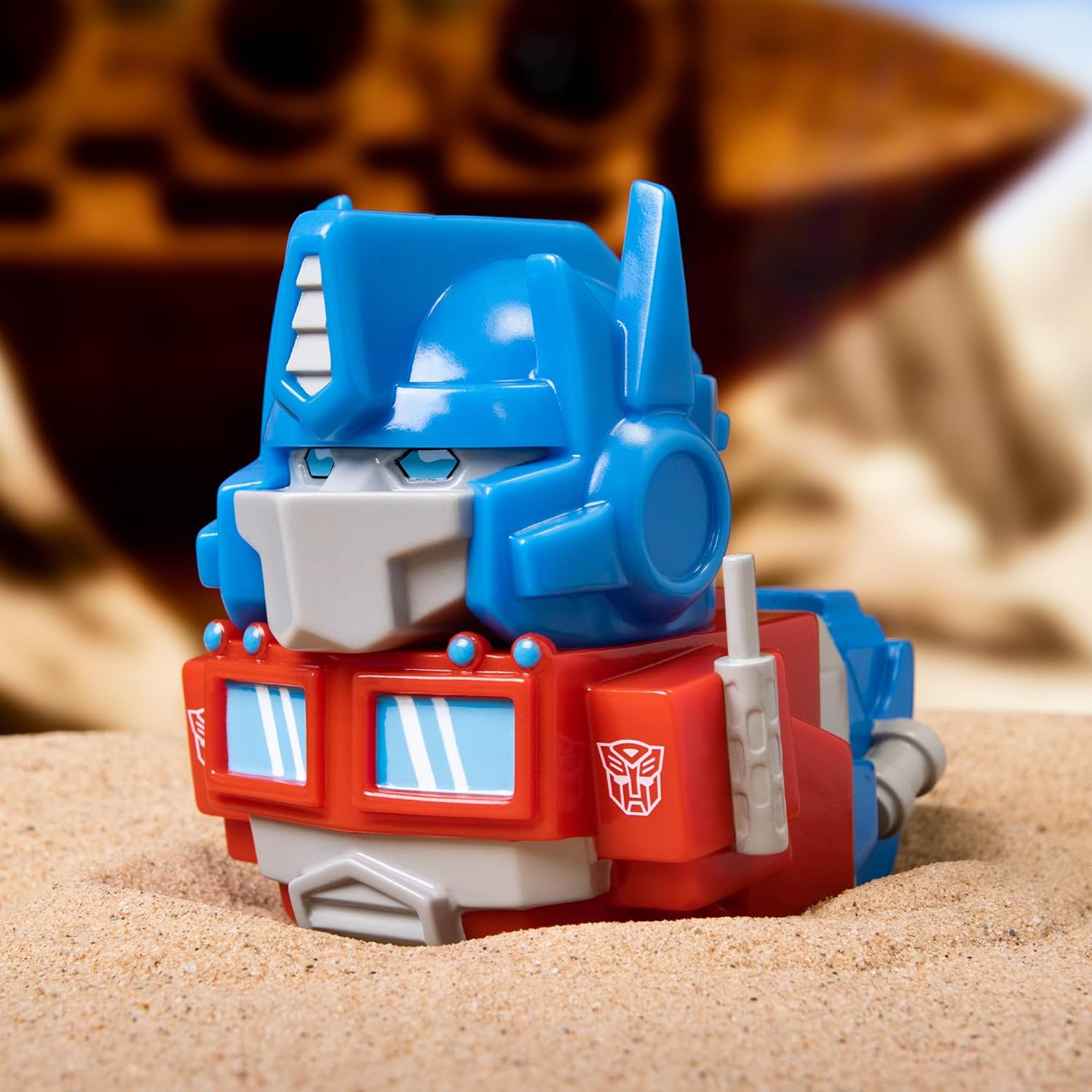 TUBBZ Boxed Edition Optimus Prime Collectible Vinyl Rubber Duck Figuur - Officiële Transformers Merchandise - Sci-Fi films, tv en videogames