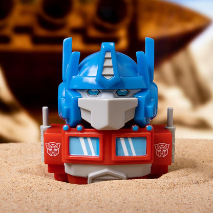 TUBBZ Boxed Edition Optimus Prime Collectible Vinyl Rubber Duck Figuur - Officiële Transformers Merchandise - Sci-Fi films, tv en videogames