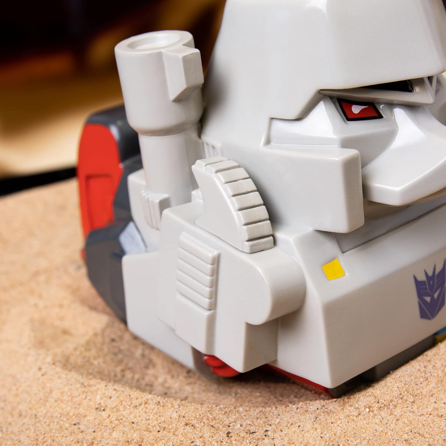 TUBBZ Boxed Edition Megatron - Figura Coleccionable de Pato de Goma de Vinilo - Producto Oficial de Transformers - Películas de Ciencia ficción, TV y Videojuegos
