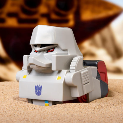 TUBBZ Boxed Edition Megatron - Figura Coleccionable de Pato de Goma de Vinilo - Producto Oficial de Transformers - Películas de Ciencia ficción, TV y Videojuegos