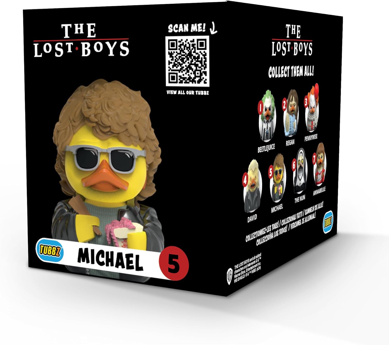 TUBBZ Boxed Ausgabe Michael Sammel-Vinyl-Gummientenfigur - Offizielles The Lost Boys Merchandise - TV, Filme & Videospiele