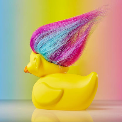 TUBBZ NS5071 Rainbow Rubber Duck, Regenbogen Troll (Boxed)