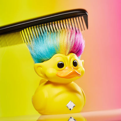 TUBBZ NS5071 Rainbow Rubber Duck, Regenbogen Troll (Boxed)