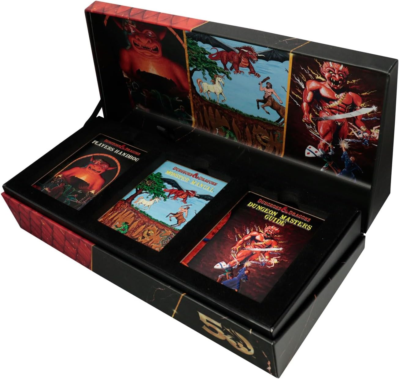 FaNaTtik Dungeons & Dragons 50th Anniversary 1st Edition Bucheinband-Set