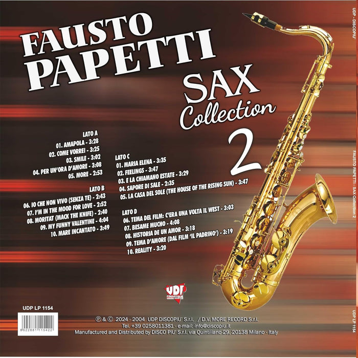 Sax Collection 2 (140 Gr. Doppio Vinile Bianco)