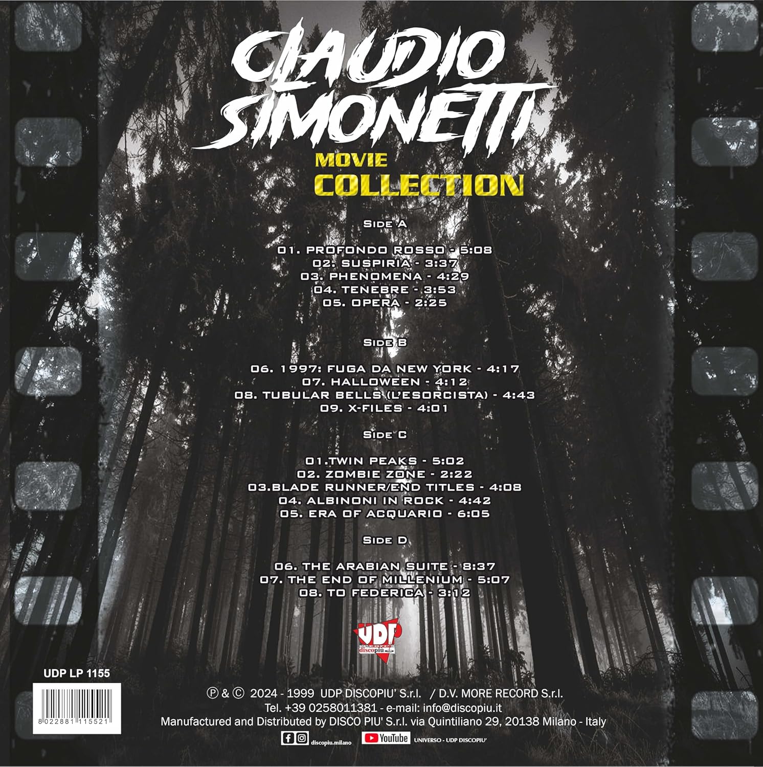 Claudio Simonetti "Movie Collection"