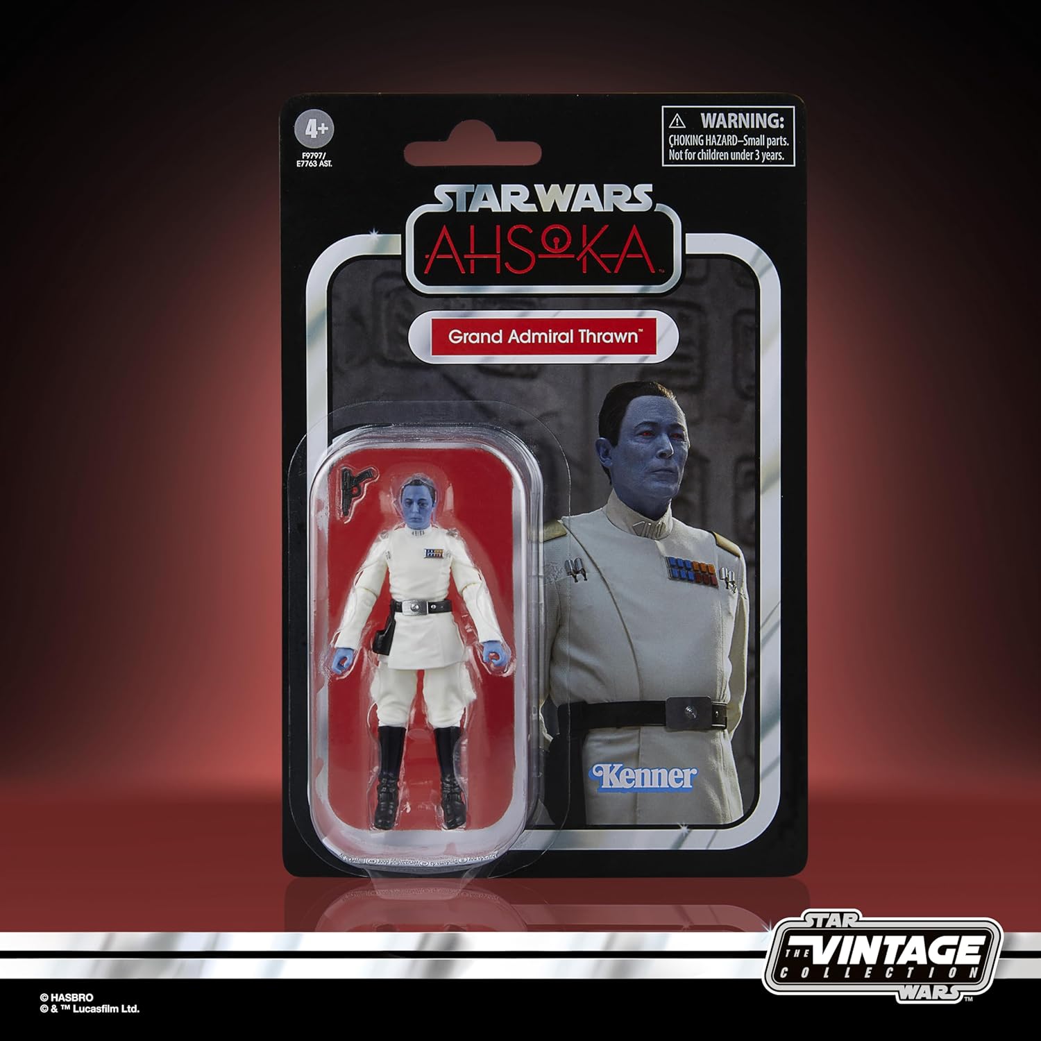 Star Wars The Vintage Collection Großadmiral Thrawn, Star Wars: Ahsoka Action-Figur zum Sammeln (Skala 9,5 cm