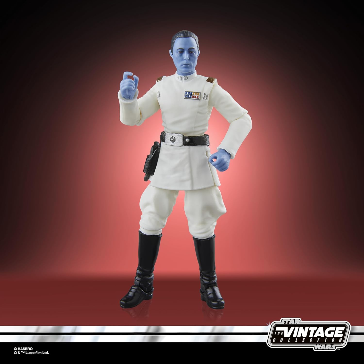 Star Wars The Vintage Collection Großadmiral Thrawn, Star Wars: Ahsoka Action-Figur zum Sammeln (Skala 9,5 cm