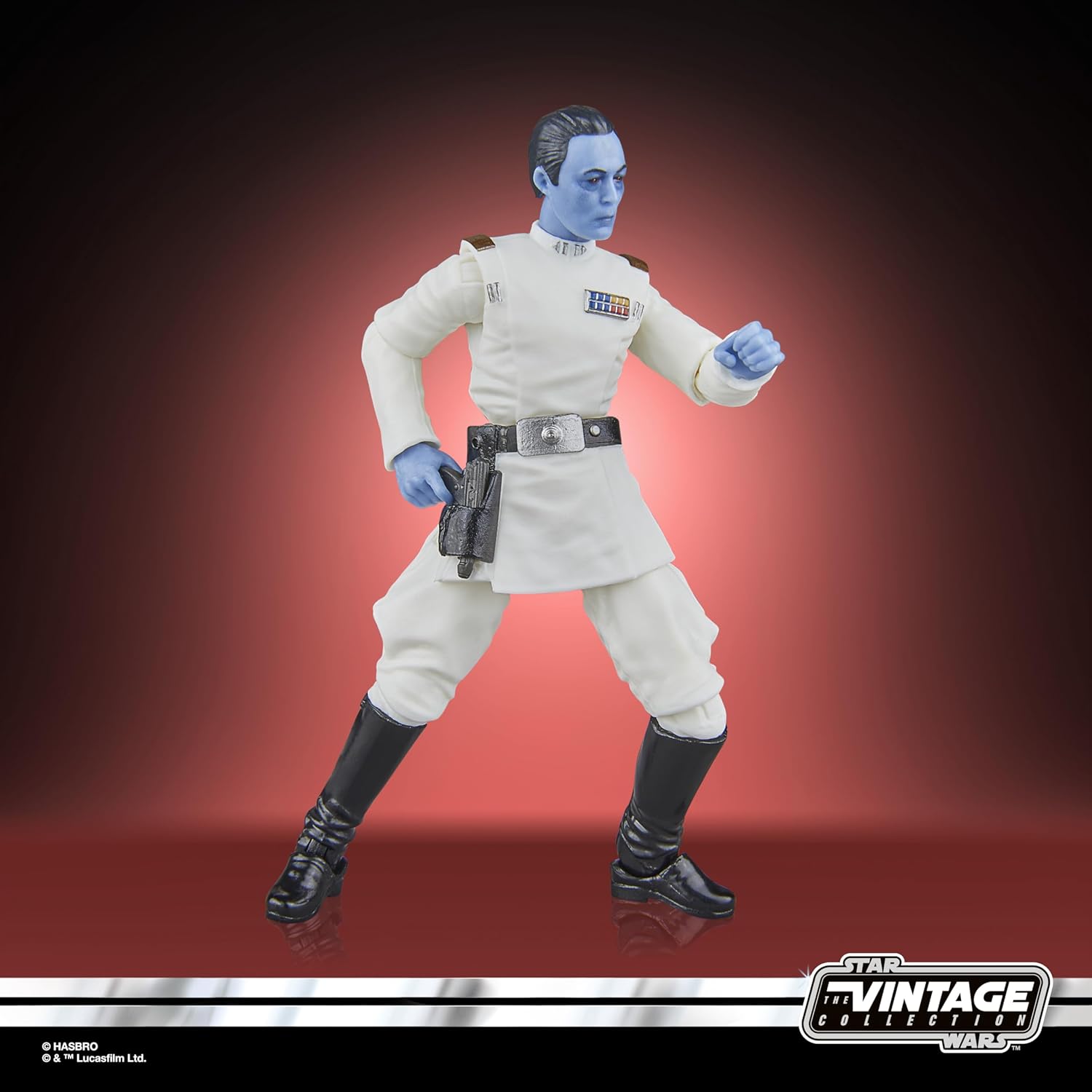 Star Wars The Vintage Collection Großadmiral Thrawn, Star Wars: Ahsoka Action-Figur zum Sammeln (Skala 9,5 cm
