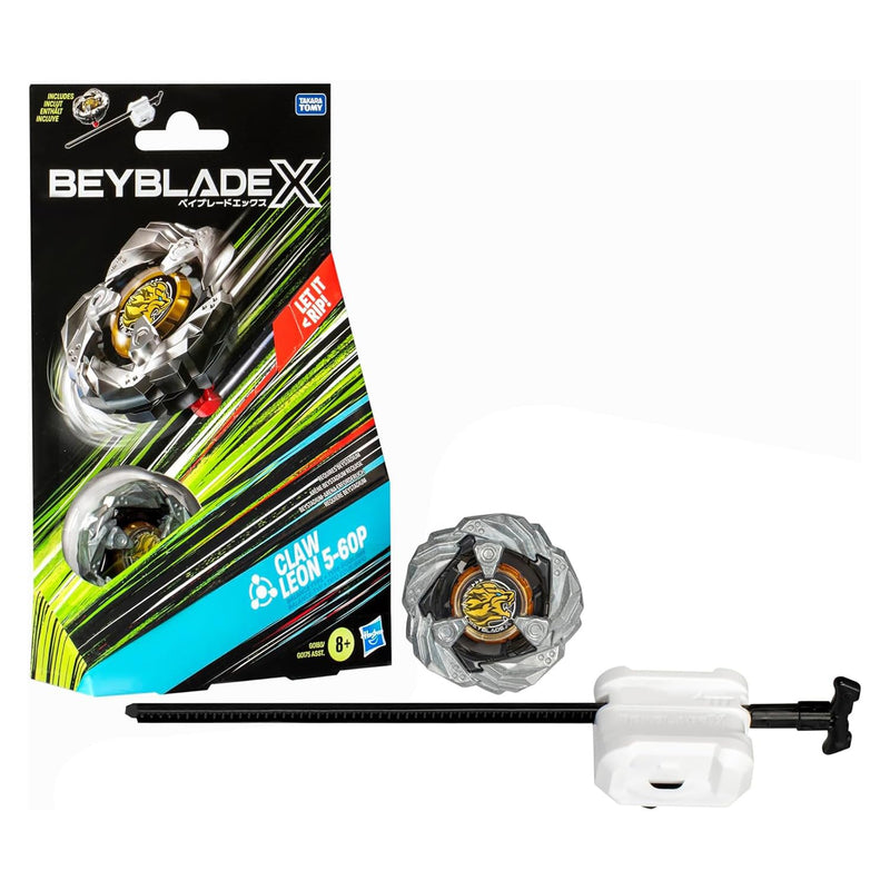 Beyblade X Claw Leon 5-60P Starter Pack Top and Launcher